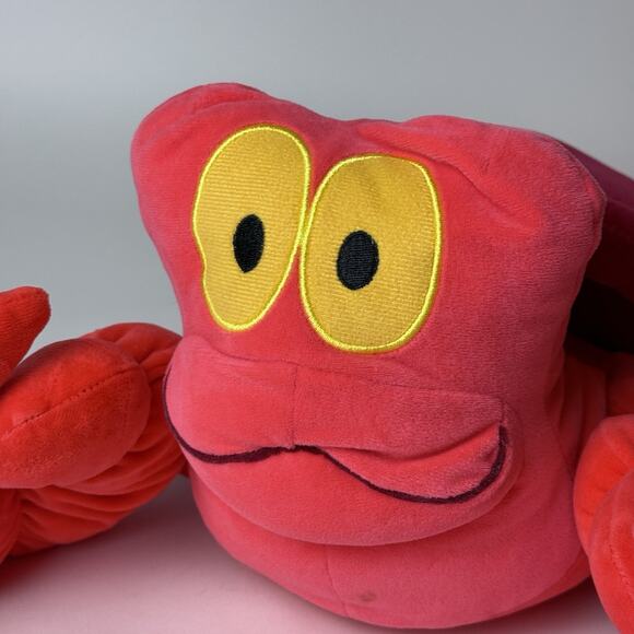 Disney Princess‎ Little Mermaid Sebastian Jumbo XL Plush Stuff Animal Crab Red - Picture 2 of 7